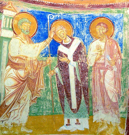 440px-Aquileia Basilica - Krypta Fresco Bischofsweihe Hermagoras